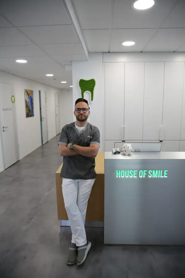 Team member of the House of Smile dental practice in Heidelberg