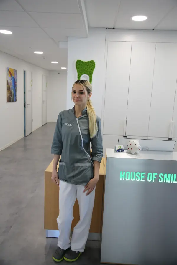 Team member of the House of Smile dental practice in Heidelberg