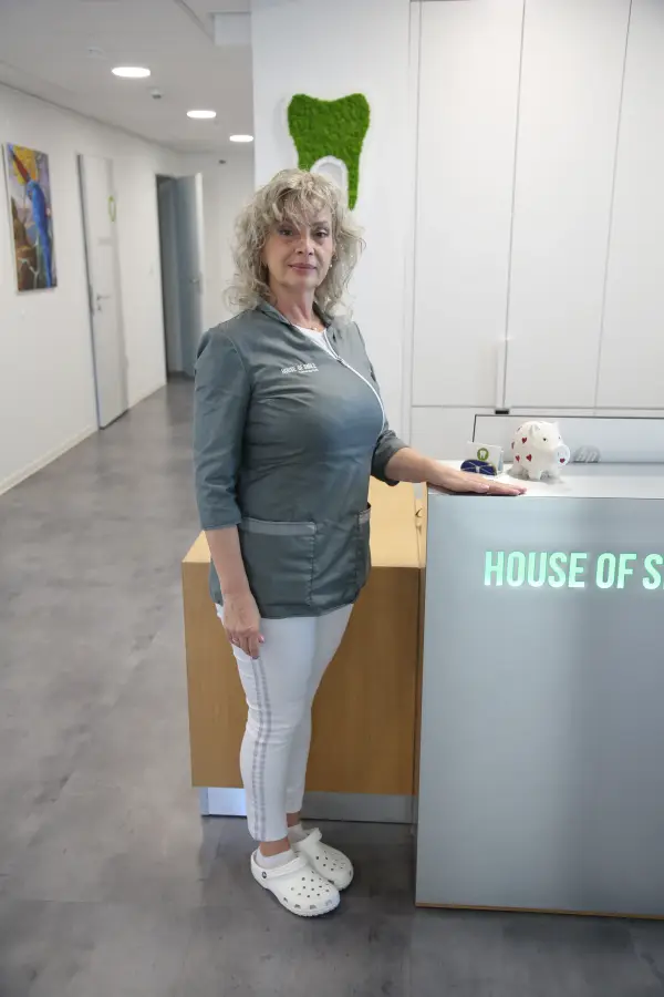 Team member of the House of Smile dental practice in Heidelberg