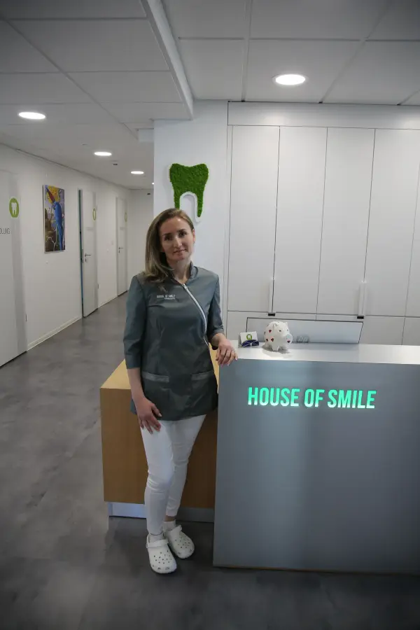 Team member of the House of Smile dental practice in Heidelberg