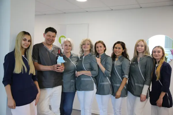 The team of the House of Smile dental practice in Heidelberg