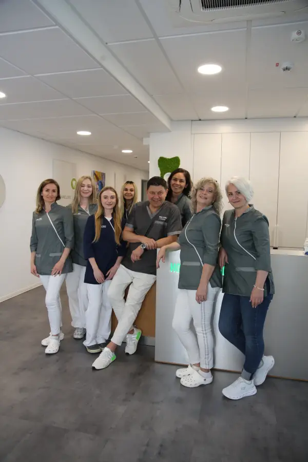 The team of the House of Smile dental practice in Heidelberg