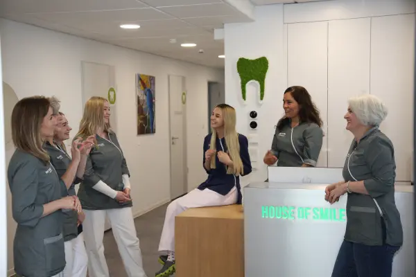 The team of the House of Smile dental practice in Heidelberg