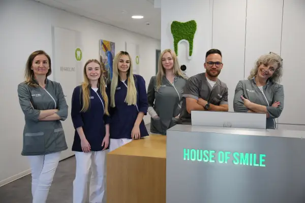 The team of the House of Smile dental practice in Heidelberg