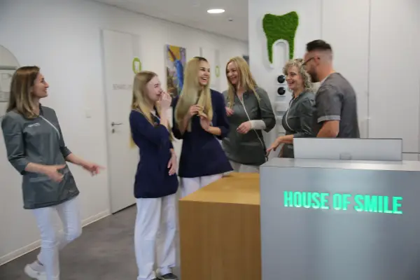 The team of the House of Smile dental practice in Heidelberg